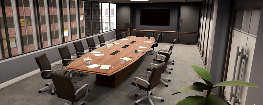 High Rise Boardroom venue in Ovation