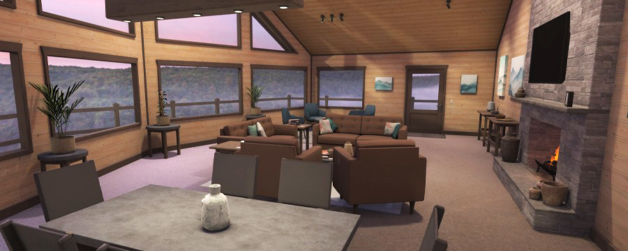 Lodge venue in Ovation